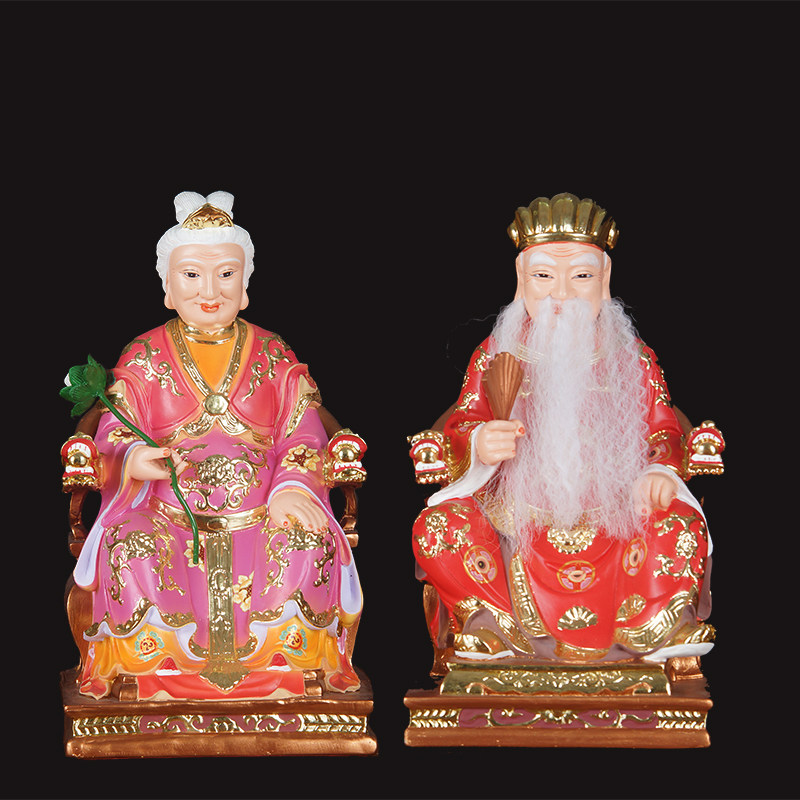 神像花公花婆佛像床神床脚婆公婆母护花使者像求摆件