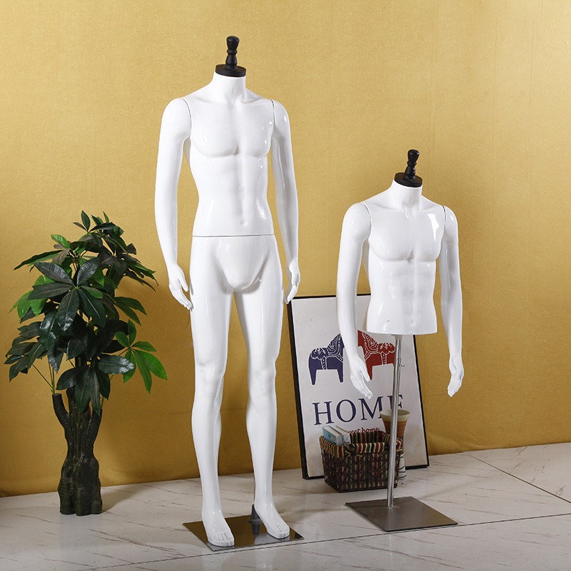 全身模特道具男模特展示架子婚纱设计服装店假真人台模型全实体半
