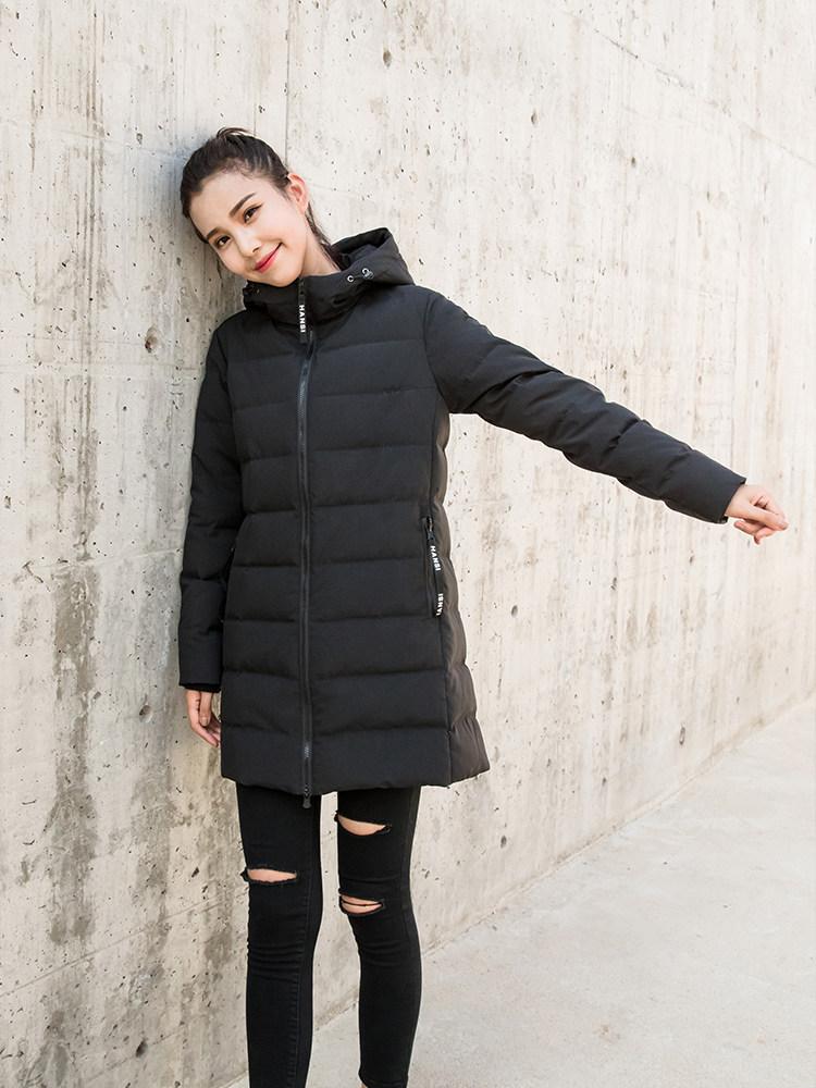 寒思羽绒服女中长款秋冬外套加厚时尚2021新款时尚大码羽绒服8088