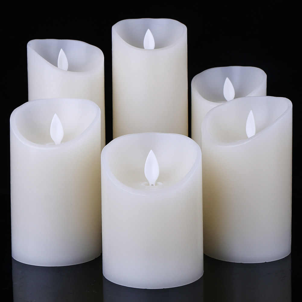 蜡烛超大直径led电子婚庆浪漫表白生日派对蜡烛