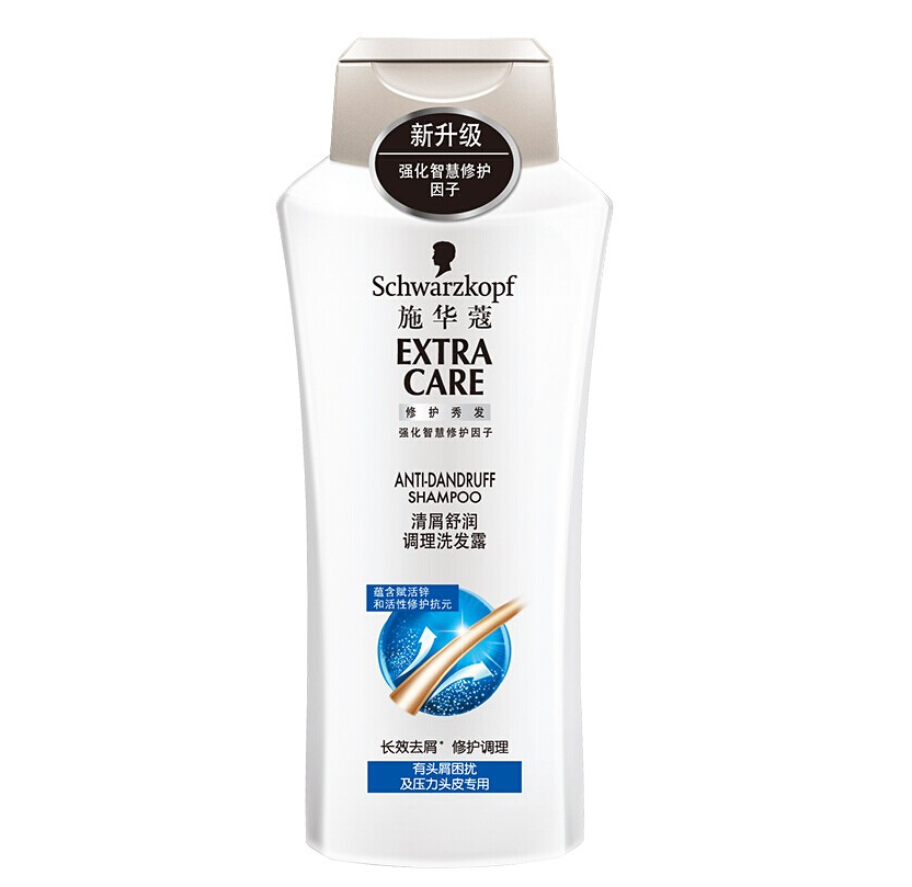 施华蔻清屑舒润洗发水400ml去屑抑屑清爽平衡头皮润泽干枯发丝
