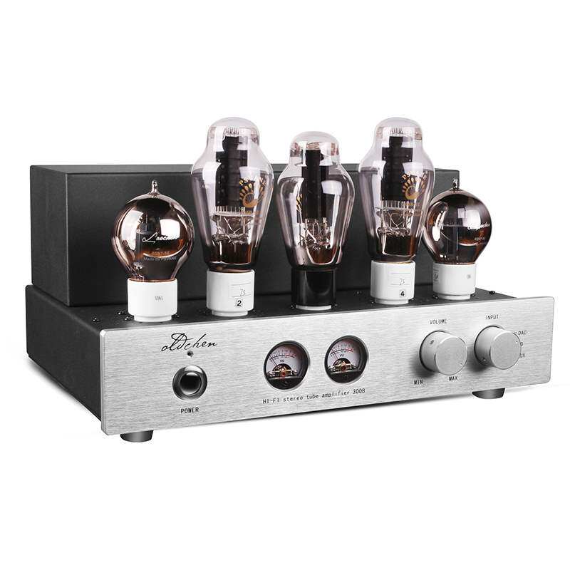 老陈出品发烧级甲类300b升级版单端胆电子管功放机送罩胆机