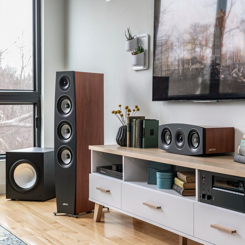 音箱jamo尊宝c97ii家用高保真hifi落地无源hifi音箱