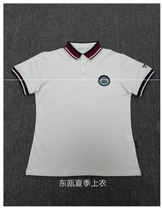 温州东瓯中学短袖学校订制校服校服