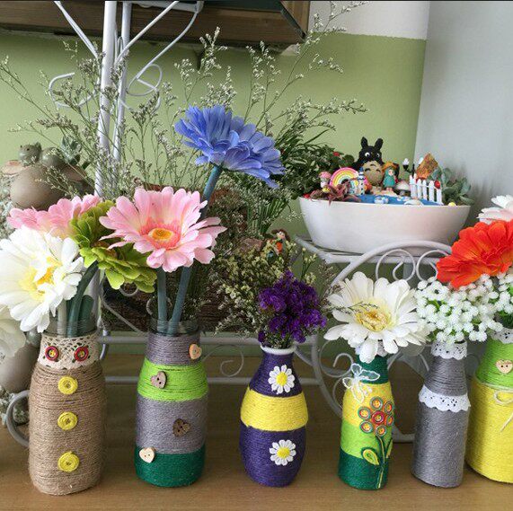 50米彩色麻绳装饰材料儿童手工编织绳子diy吊牌手工创意粘贴类