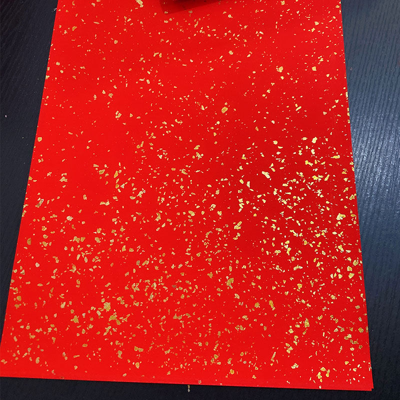 对联万年红空白手写纸加加厚专用用纸洒金大红对联