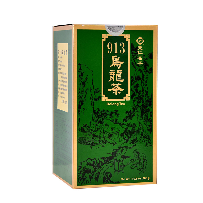 天福茗茶913乌龙茶叶高山茶台湾天仁茗茶300克礼盒装