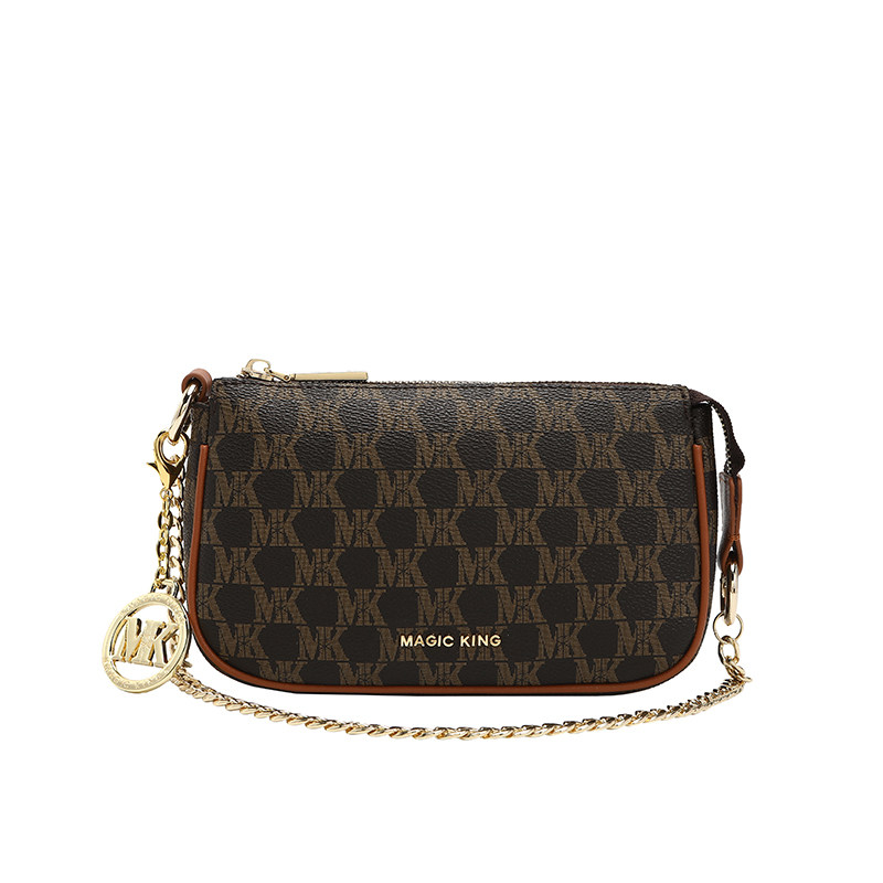 magickingmkbag真皮麻将包腋下腋下包链条链条单肩斜挎包通用款女包