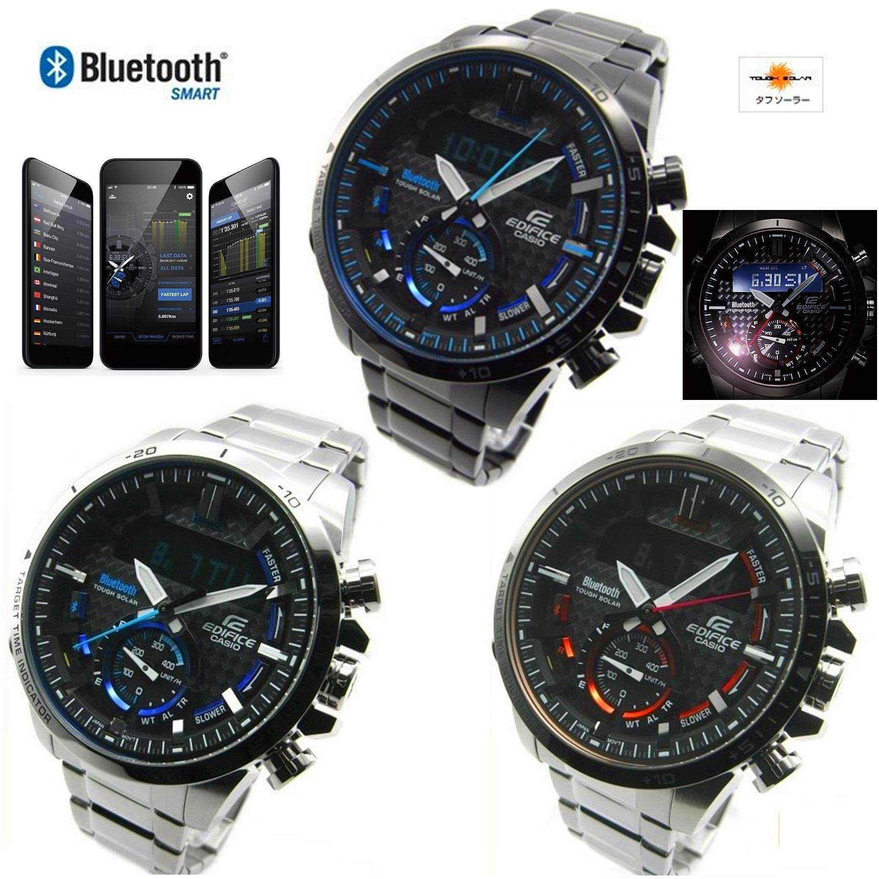 卡西欧ecb-800d800db800dc-1ajf太阳能bluetooth蓝牙男表日韩腕表