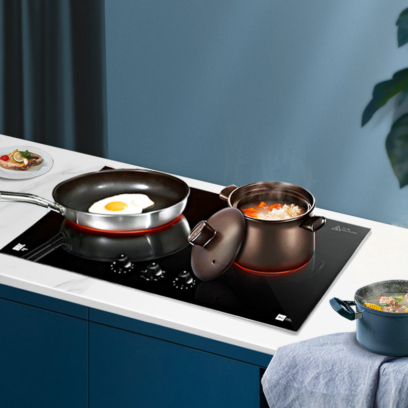 德国米技mijigalaii3500d双灶双圈定定时嵌入式家用电电磁炉