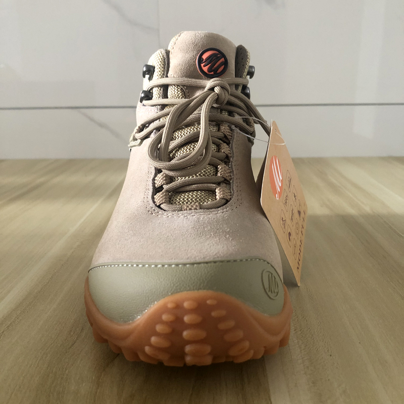 麦乐真皮户外鞋履高帮登山鞋女士防水防滑耐磨沙漠徒步鞋爬山鞋男