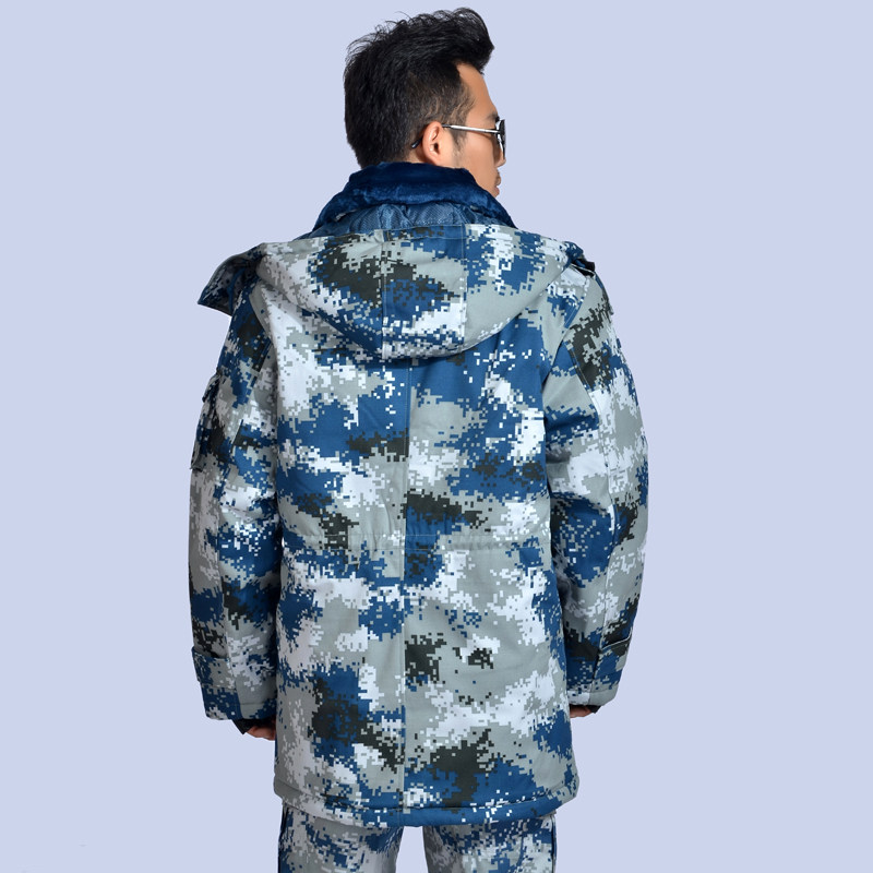 际华正品配发军大衣棉大衣空军城市迷彩大衣冬季军大衣