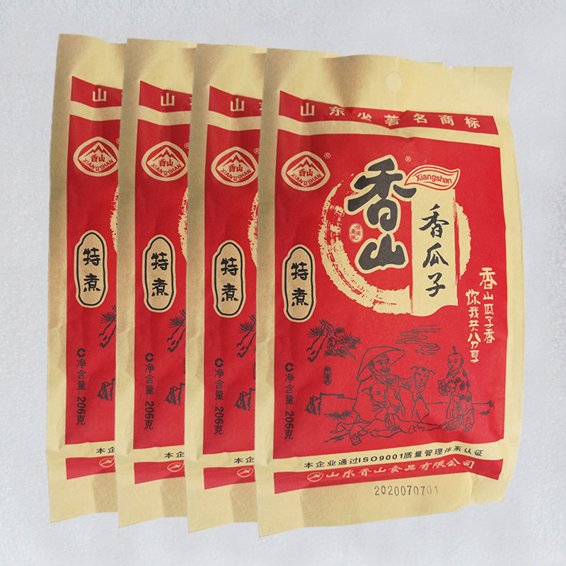 香山香瓜瓜子206g2袋葵花籽特煮办公室休闲零食瓜子