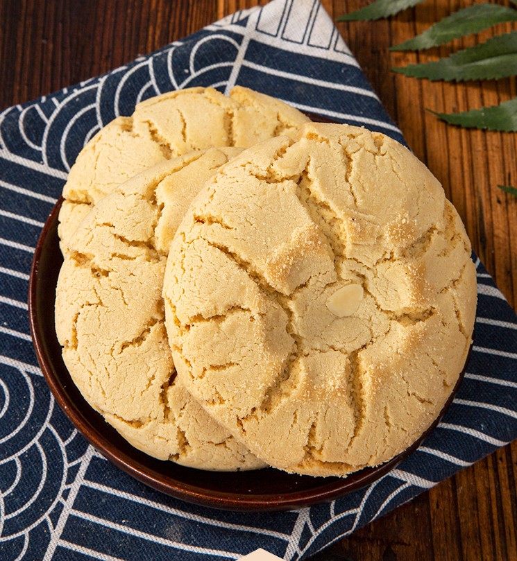 宏明鲜蛋桃酥花生芝麻麻味500g江西特产饼干传统中式糕点