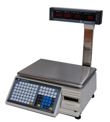 上海大华条码秤标签称tm1530aa超市商用收银机tm一体打码电子称