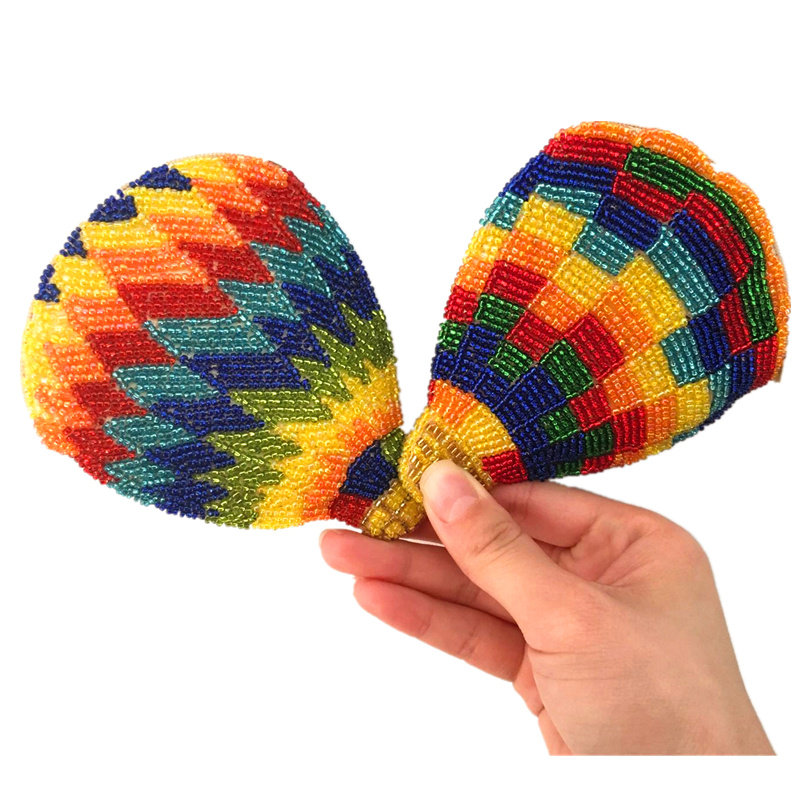 手工珠子创意迷你串珠包零钱包女硬币儿童钱包热气球珠珠包包钱袋