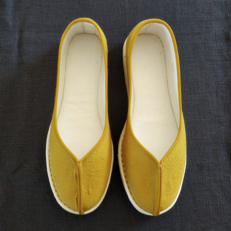 复古民族风夏季透气软底手工布鞋汉服配搭茶人布鞋