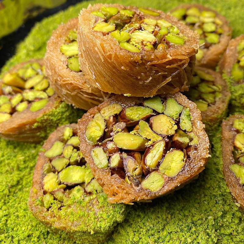 tafe巴克拉瓦土耳其进口果仁蜜饼baklava精致点心传统西式糕点