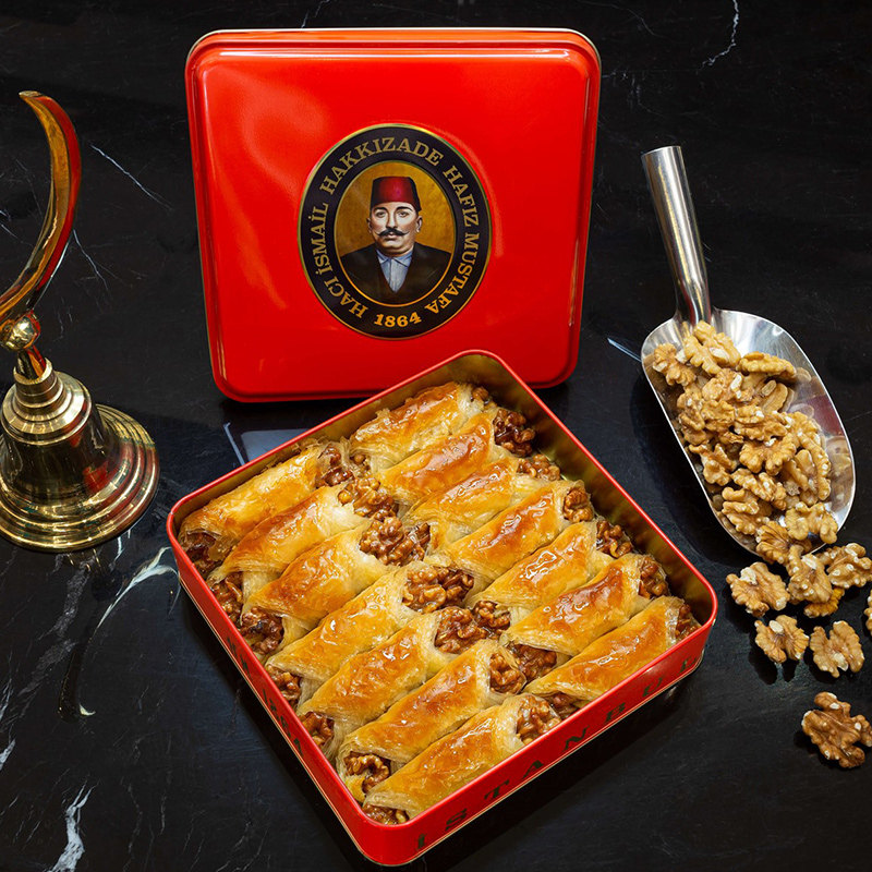 hafizmustafa1864土耳其巴克拉瓦果仁蜜饼核桃夹心传统西式糕点