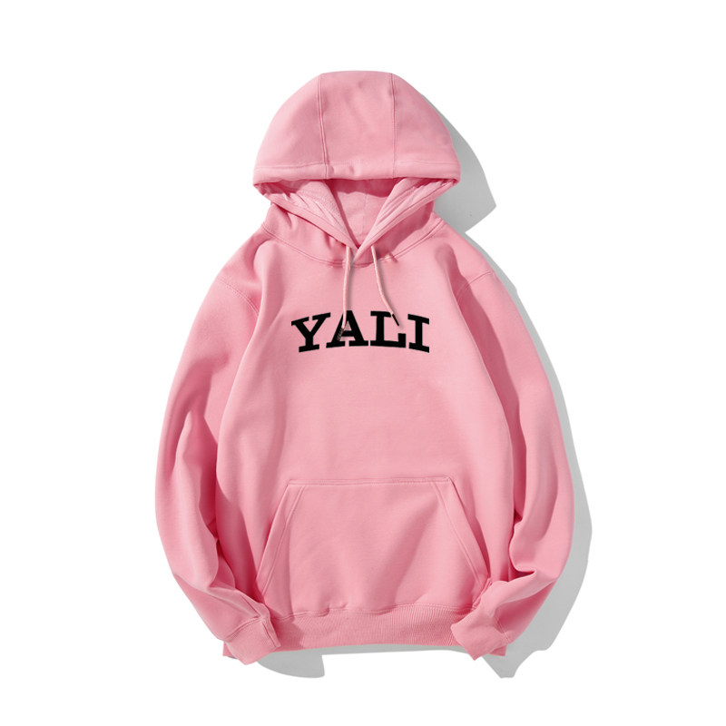 yali雅礼中学连帽卫衣定制diy印图印字印logo帽衫来图定制校服