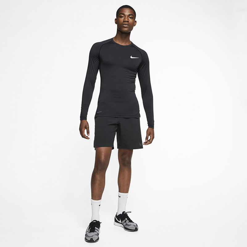 nikepro紧身衣耐克健身跑步运动速干秋冬打底健身衣