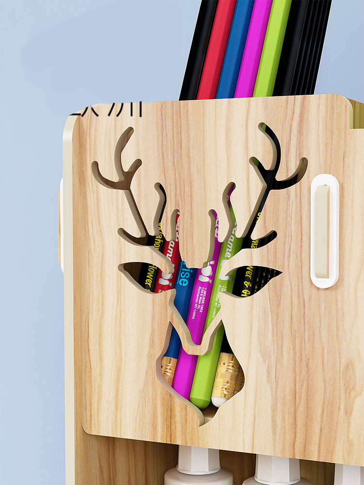 创意笔筒组合办公用品桌面收纳笔插文具整理多功能摆件