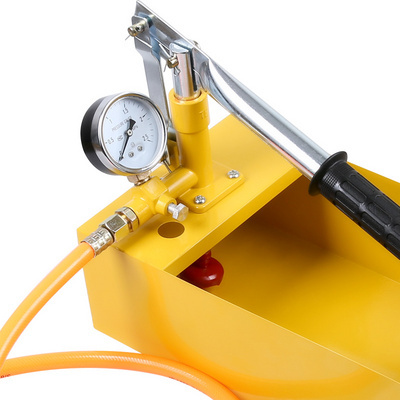 家用水压手压式试压泵检测手动配件测试压力表检漏加压水管压力泵