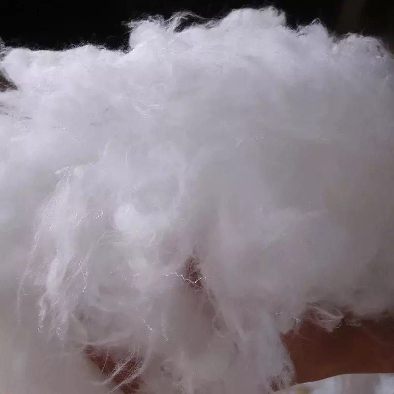 填充物羽绒棉超蓬松柔软棉花抱枕芯玩偶公仔靠垫 diy服装羽丝绒棉