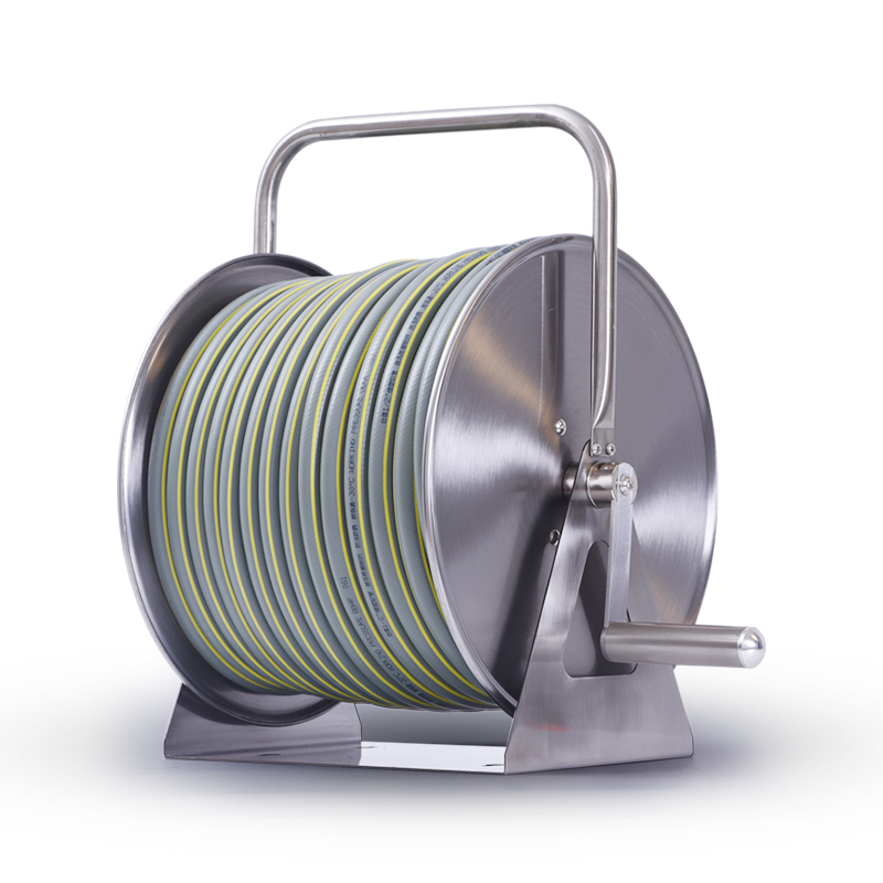 水管套装不锈钢浇花洗车收纳自动收管卷管器水管车水车架