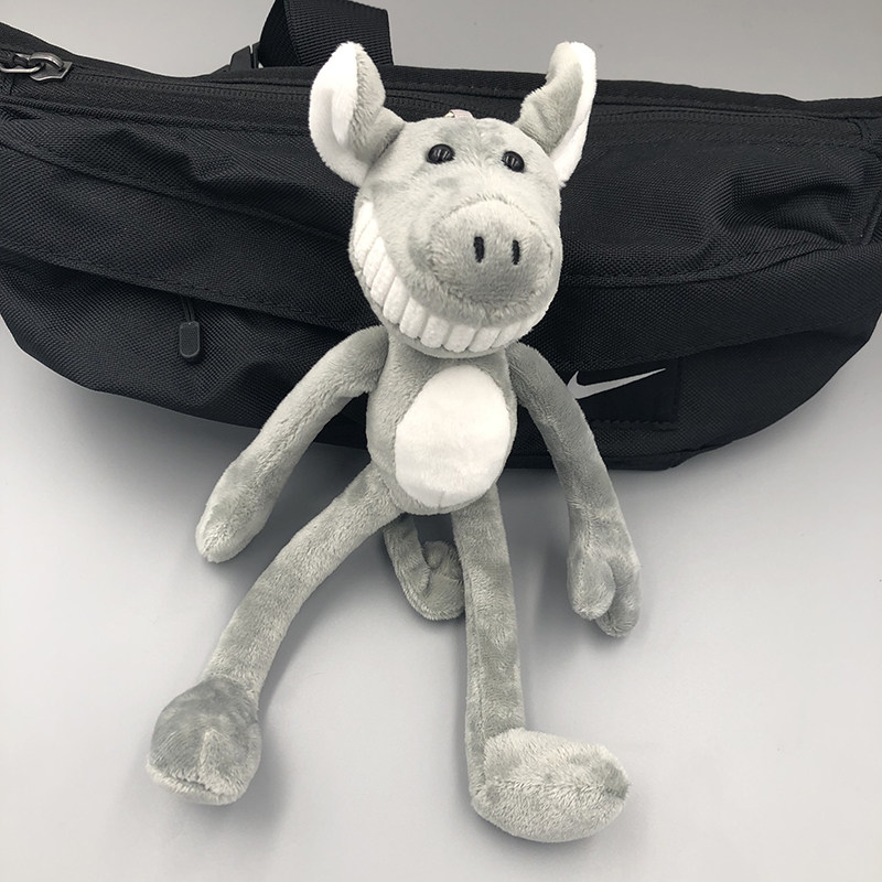 长腿小猪书包挂件可爱可爱猪猪猪钥匙扣ins毛绒包挂件