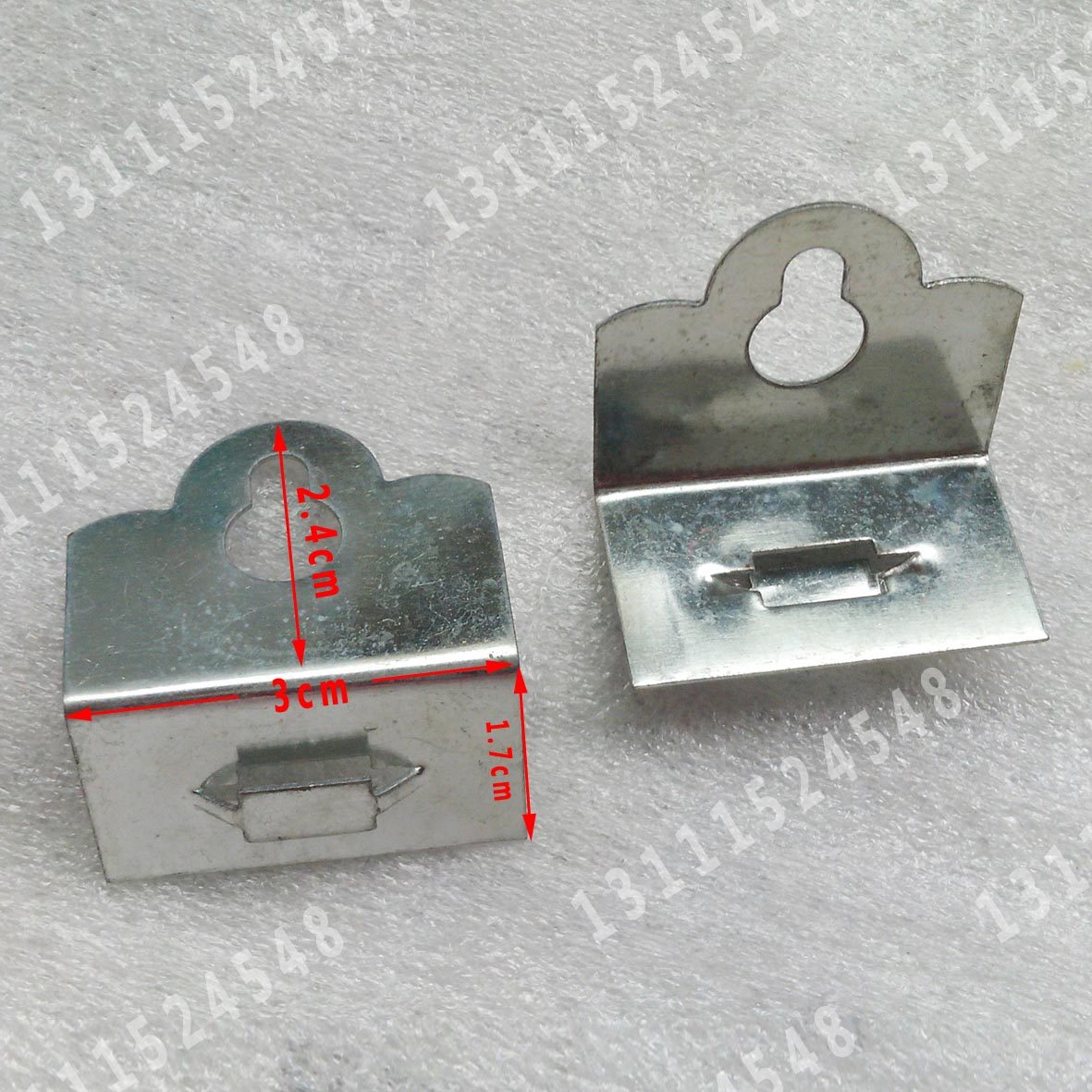 kt大灰钉子大弯板挂钩刺板小边条挂平广告装饰挂钩