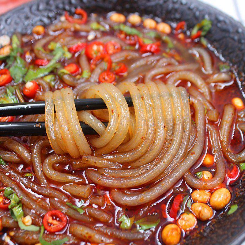 重庆麻辣薯粉红薯手工粉丝速食正宗酸辣大妈方便粉丝