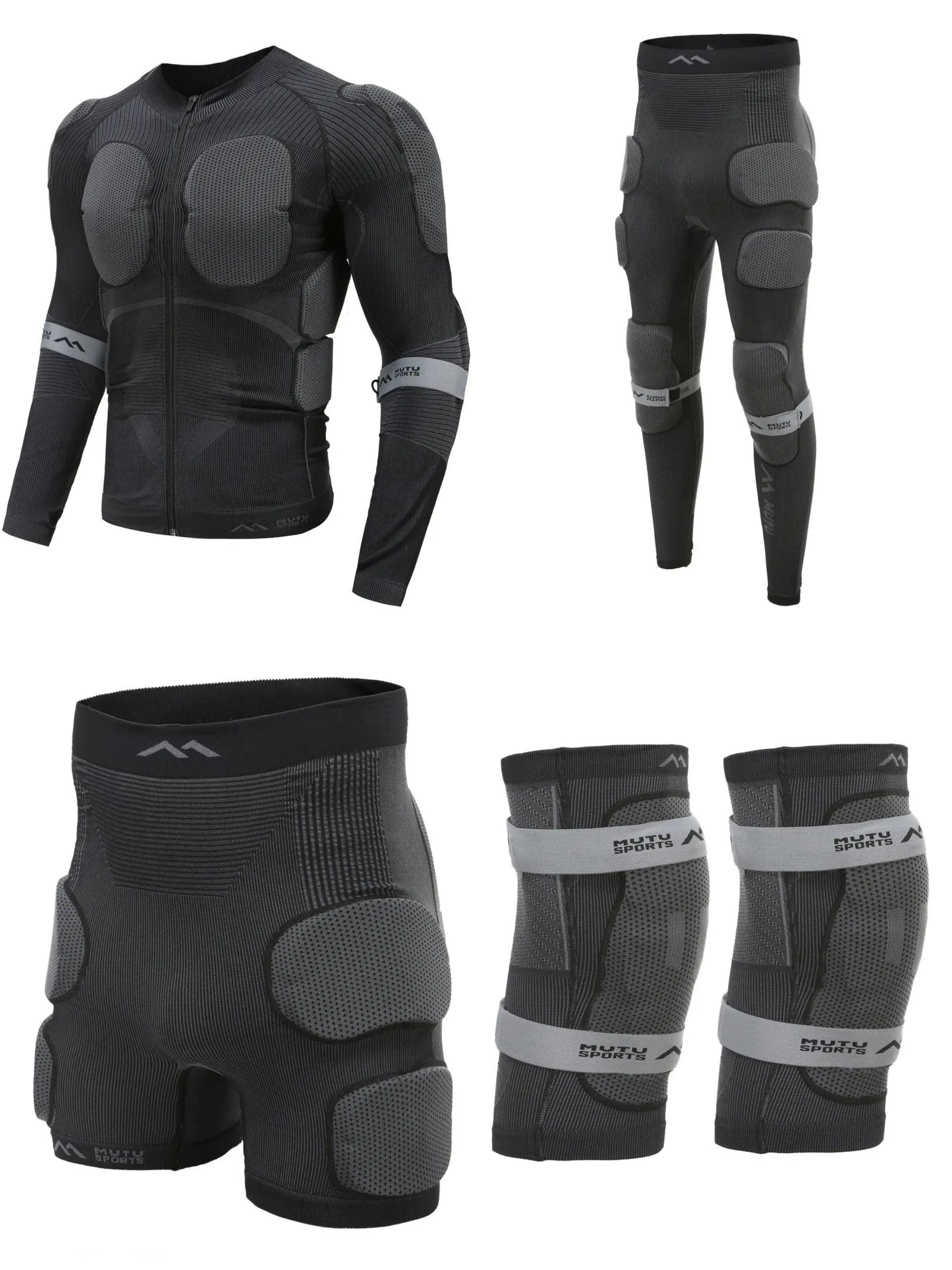 mt单板滑雪护具连体分体护甲防护衣护臀护膝滑雪护具