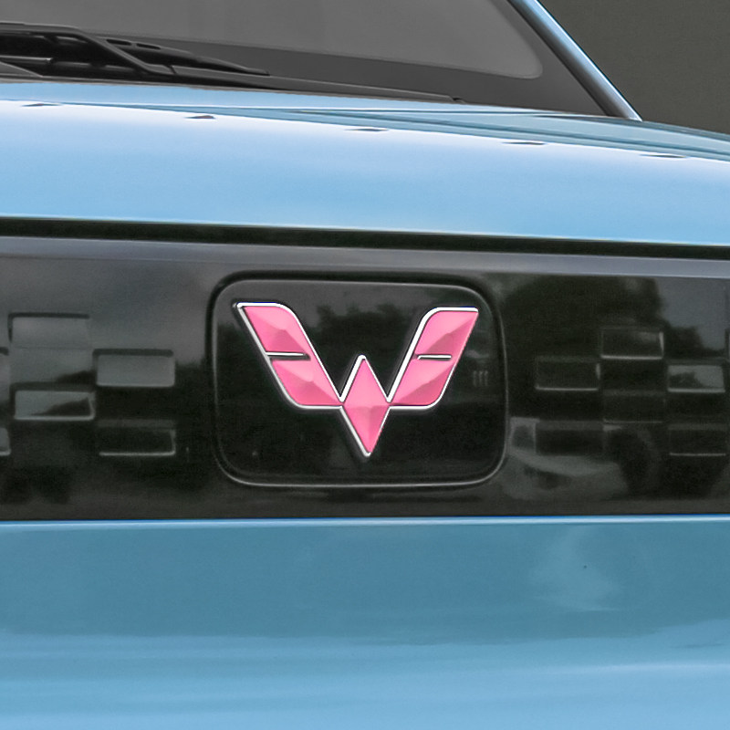 五菱宏光miniev前车标贴贴纸中网miniev迷你内饰汽车车标