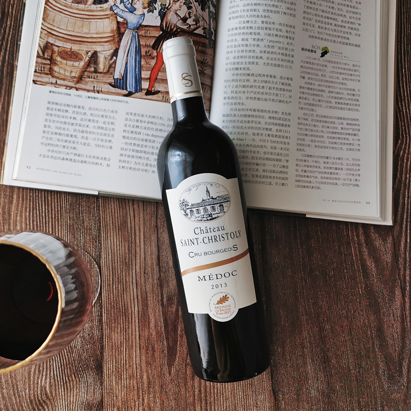 中级庄圣多利城堡圣克里斯图法国波尔多梅多克明星酒庄干红葡萄酒