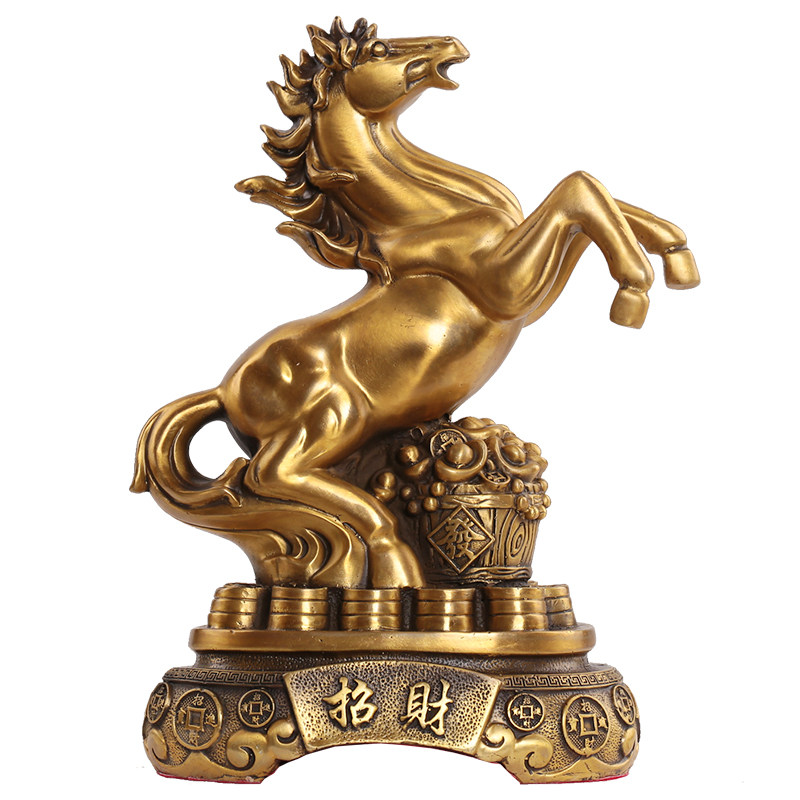 招财开业礼品铜马摆件马到成功生肖马客厅客厅装饰品摆件