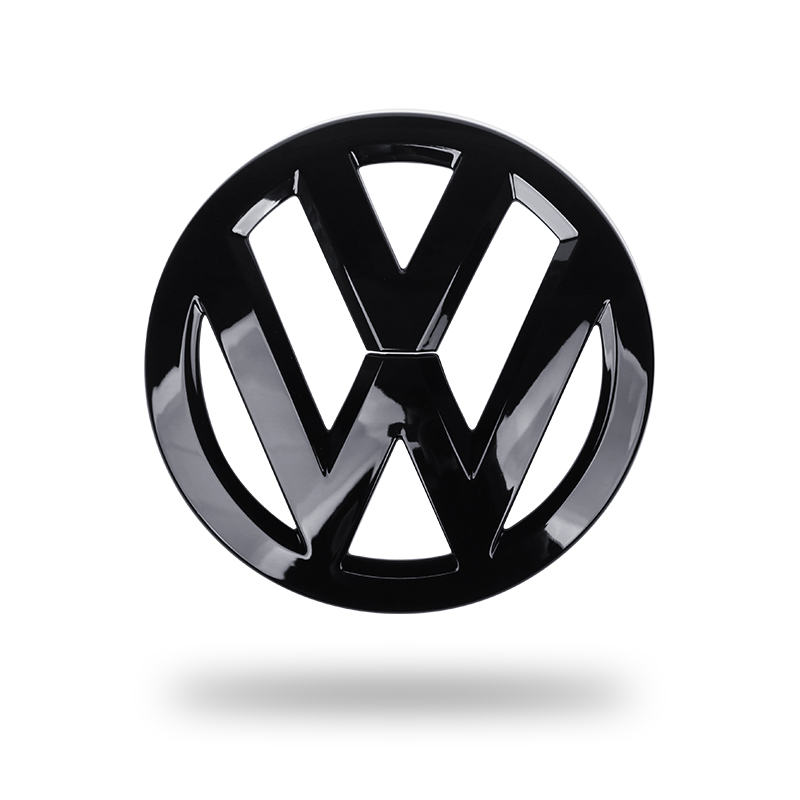 大众途观专用黑色车标贴纸原厂中网装饰车贴汽车车标