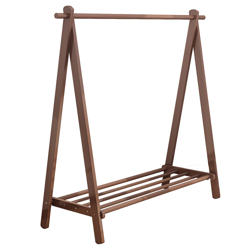 衣架创意落地卧室简约现代实木衣帽架落地式挂衣衣帽架