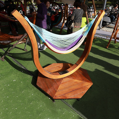 远茂防腐庭院实木摇椅荡秋千室外别墅吊椅双人户外秋千