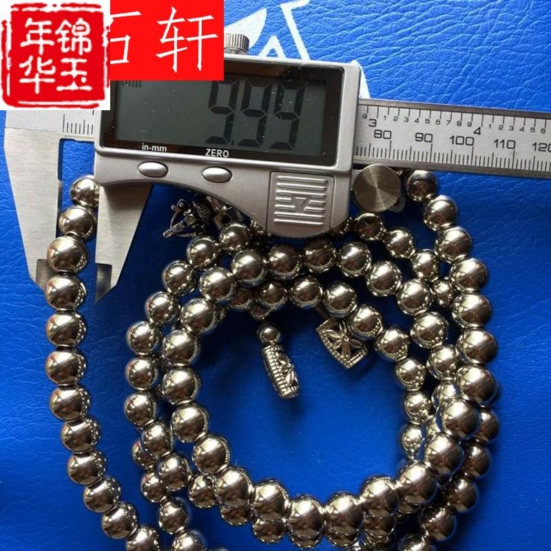 防身链子钢珠武器霹雳手鞭钢珠珠手链佛珠项链佛珠