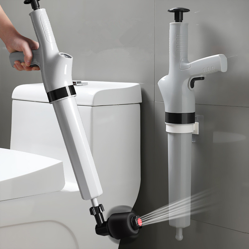 通马桶疏通器下水道管道工具神器家用一炮通高压气厕所吸工具地漏