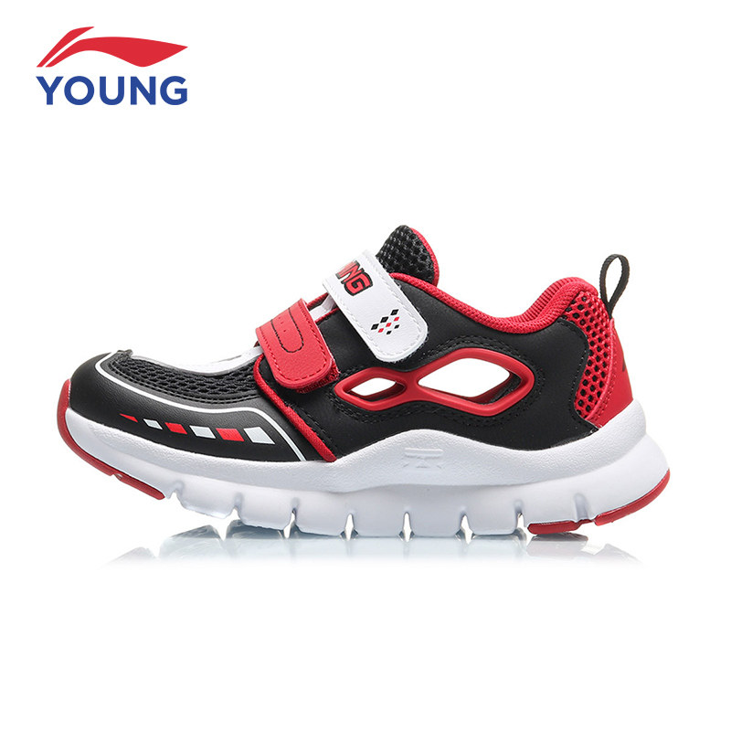 运动鞋李宁儿童2021夏季新款小童男女女童跑步运动鞋