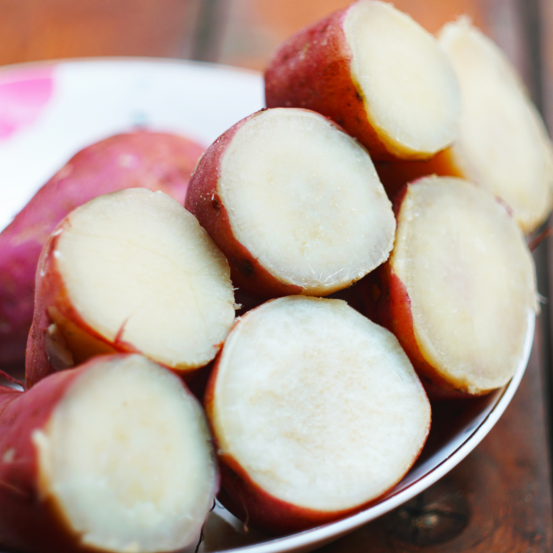 红薯19年现挖板栗10斤新鲜四川白心地瓜红苕番薯