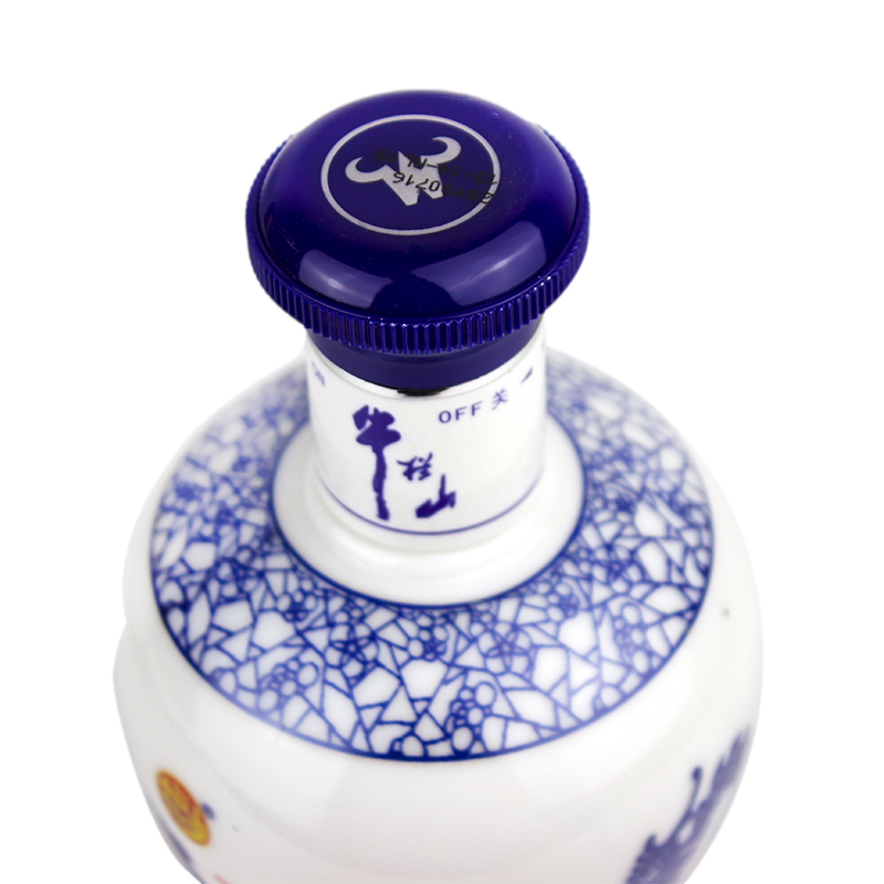 北京牛栏山42度陈酿十二 小青牛纯粮食浓香型国产白酒450mlx6盒装