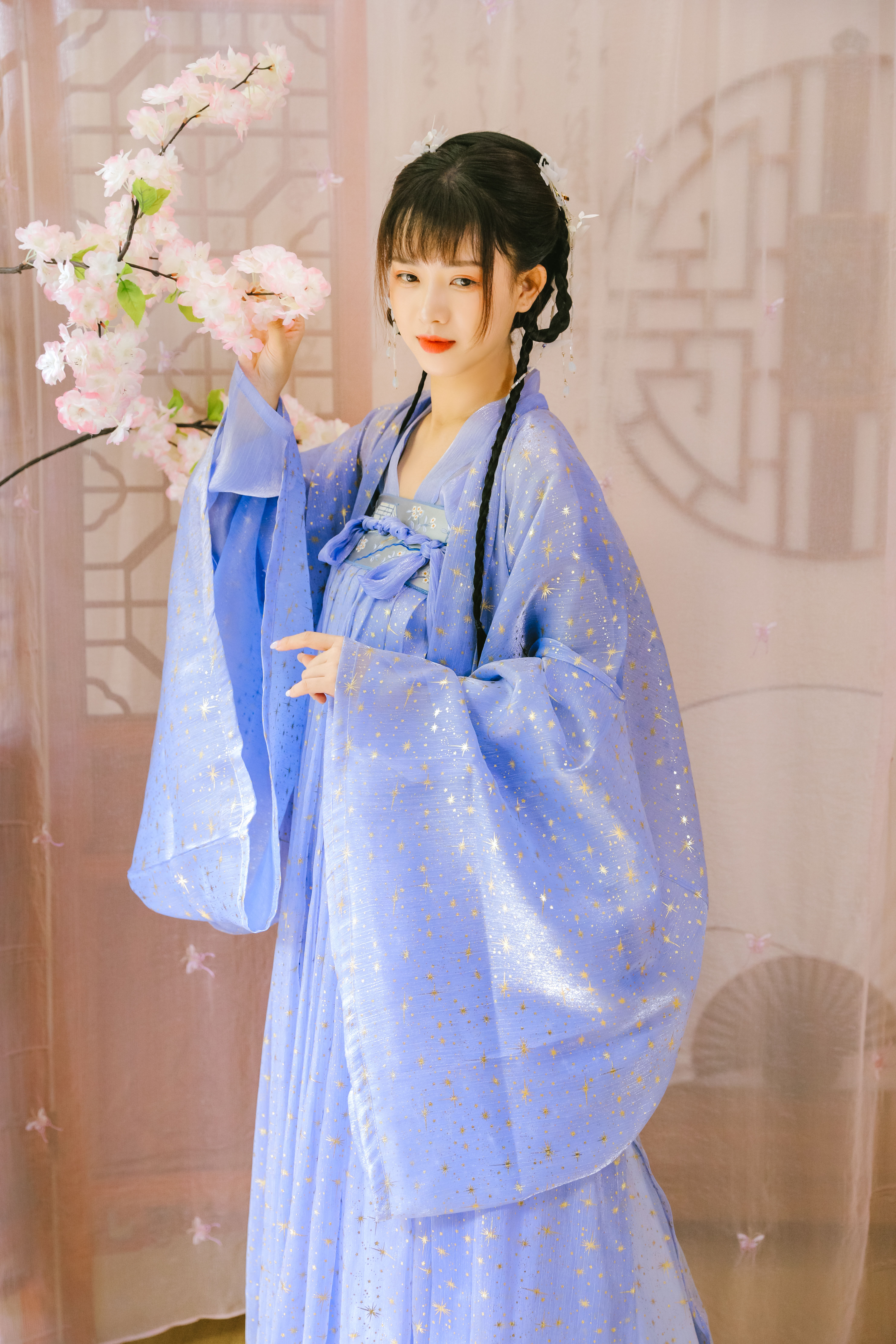 汉韵阁芙蓉枉月新款汉服女大袖衫百搭款式夏季日常清新淡雅现货