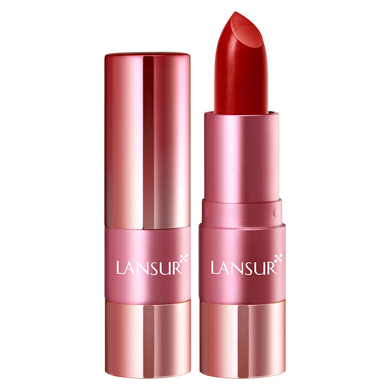 兰瑟口红唇膏正品名牌不沾学生款吃土色复古唇膏