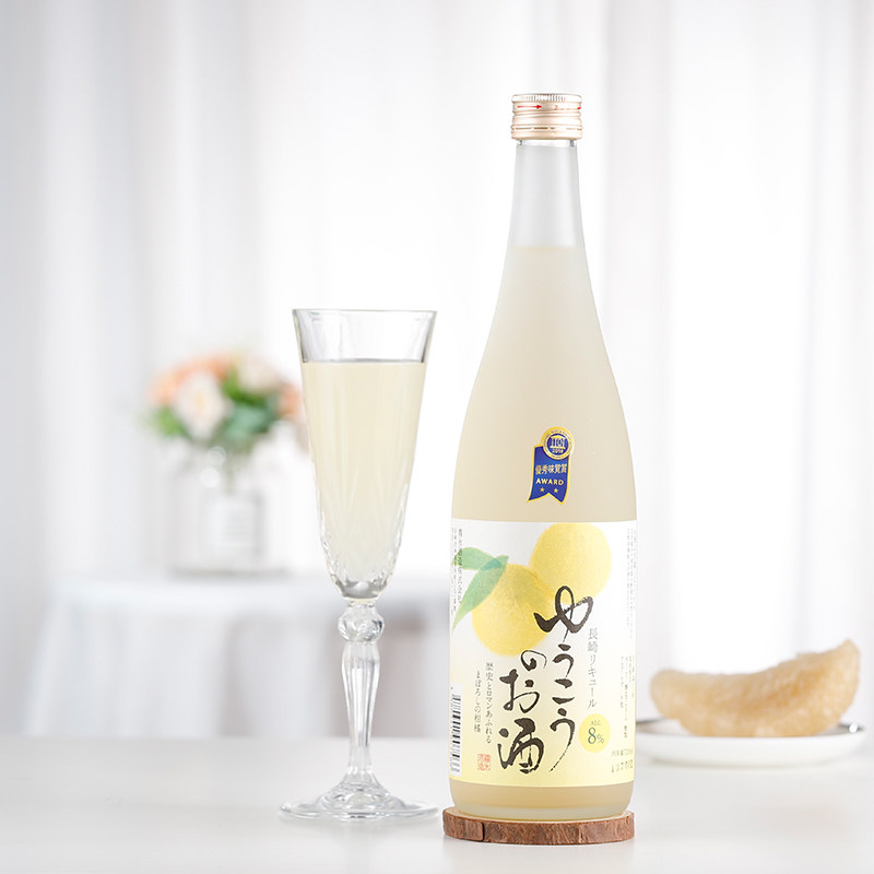 日本进口眠樱玉口柚子利口酒奶味草莓芒果梅酒露酒