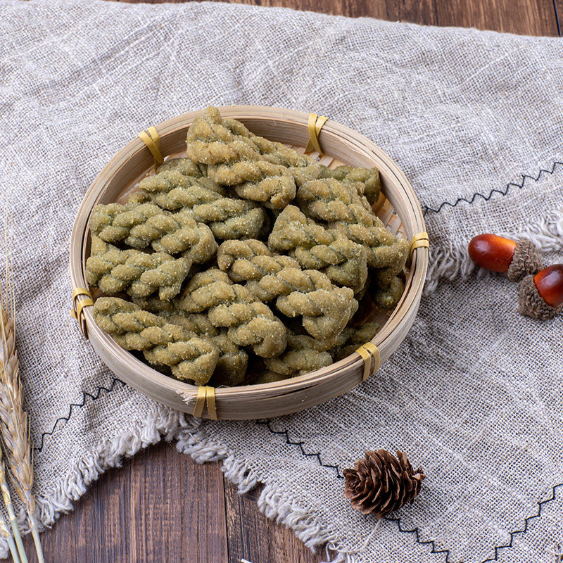 功德德林糕点素食200g苔条麻花传统点心国民传统中式糕点