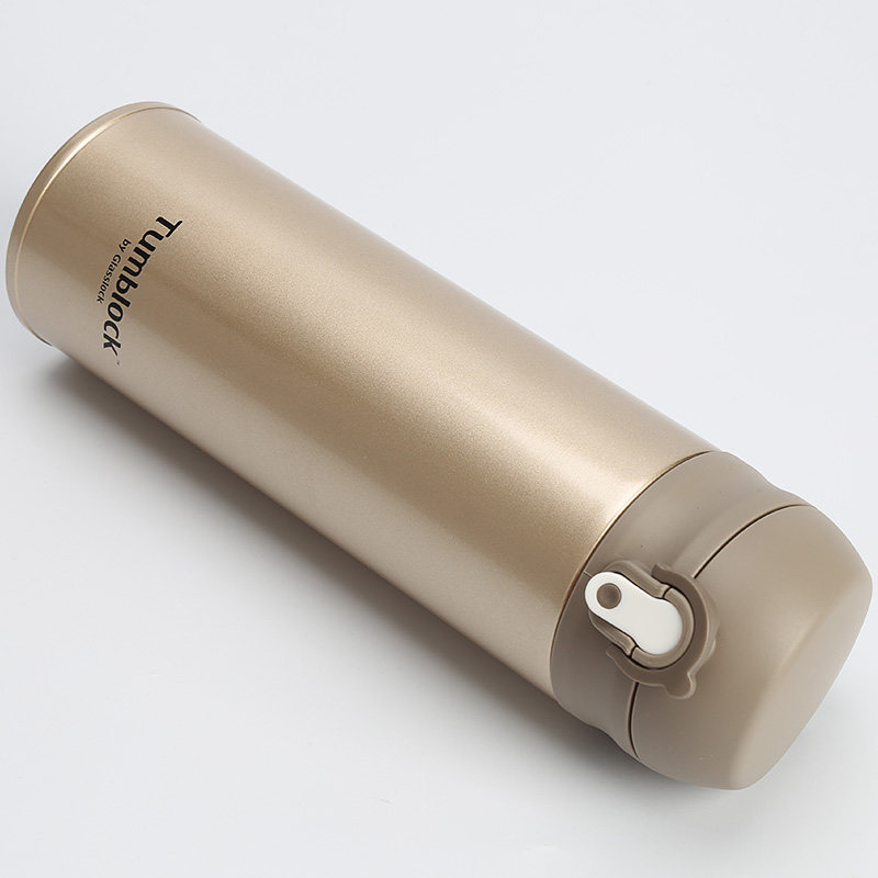 glasslock保温杯家用不锈钢学生杯子便携直身杯创意水杯保温杯