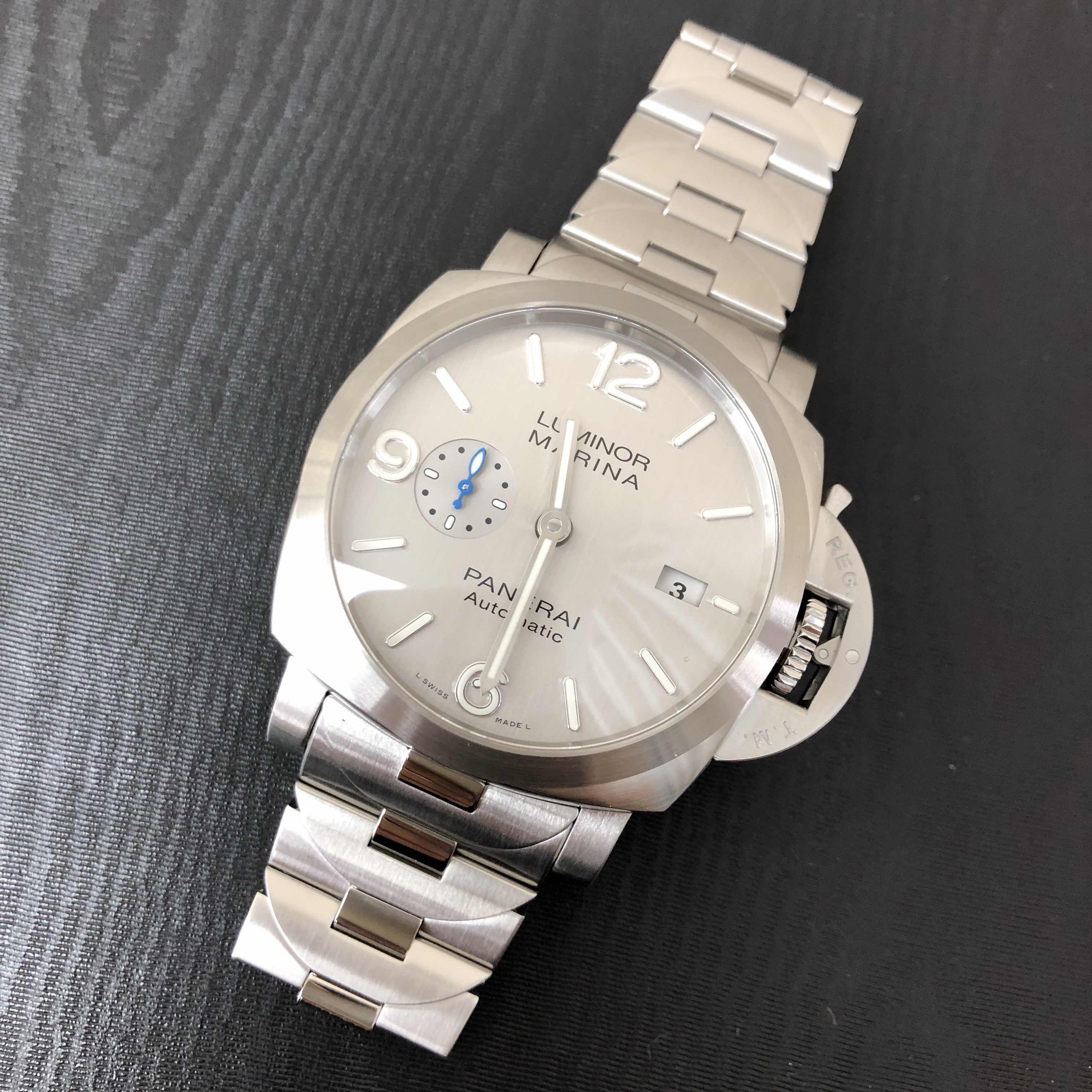 【联保】PANERAI沛纳海LUMINOR精钢44mm机械男表PAM00978